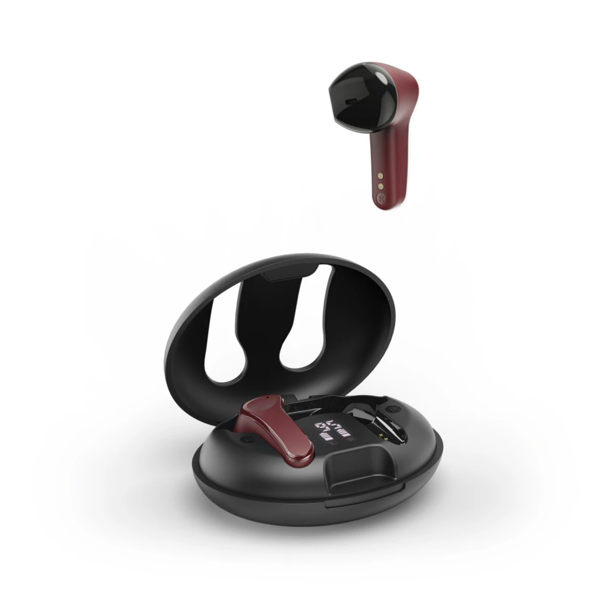 Hama Spirit Unchained ENC True Wireless Earbuds, Red, 184168