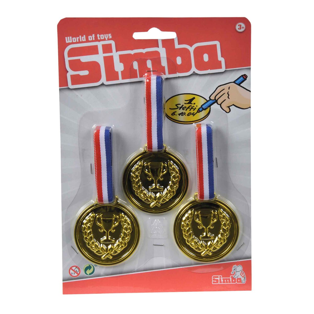 Simba 3 Play Medals Set, 108612196