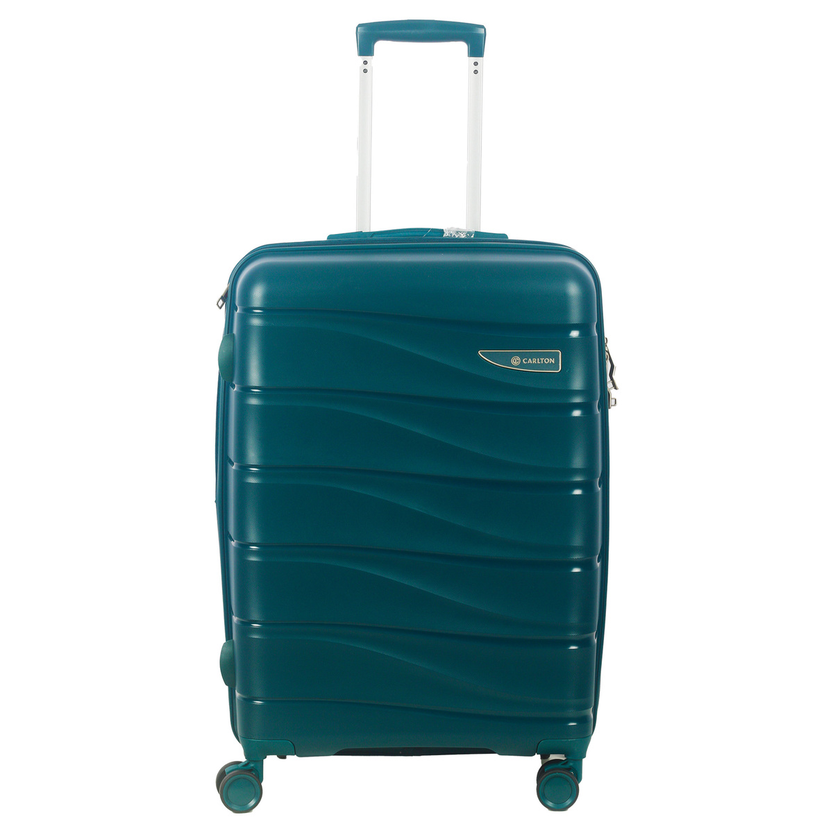 Carlton Olympus 4 Wheel Hard Trolley 66cm Turquise