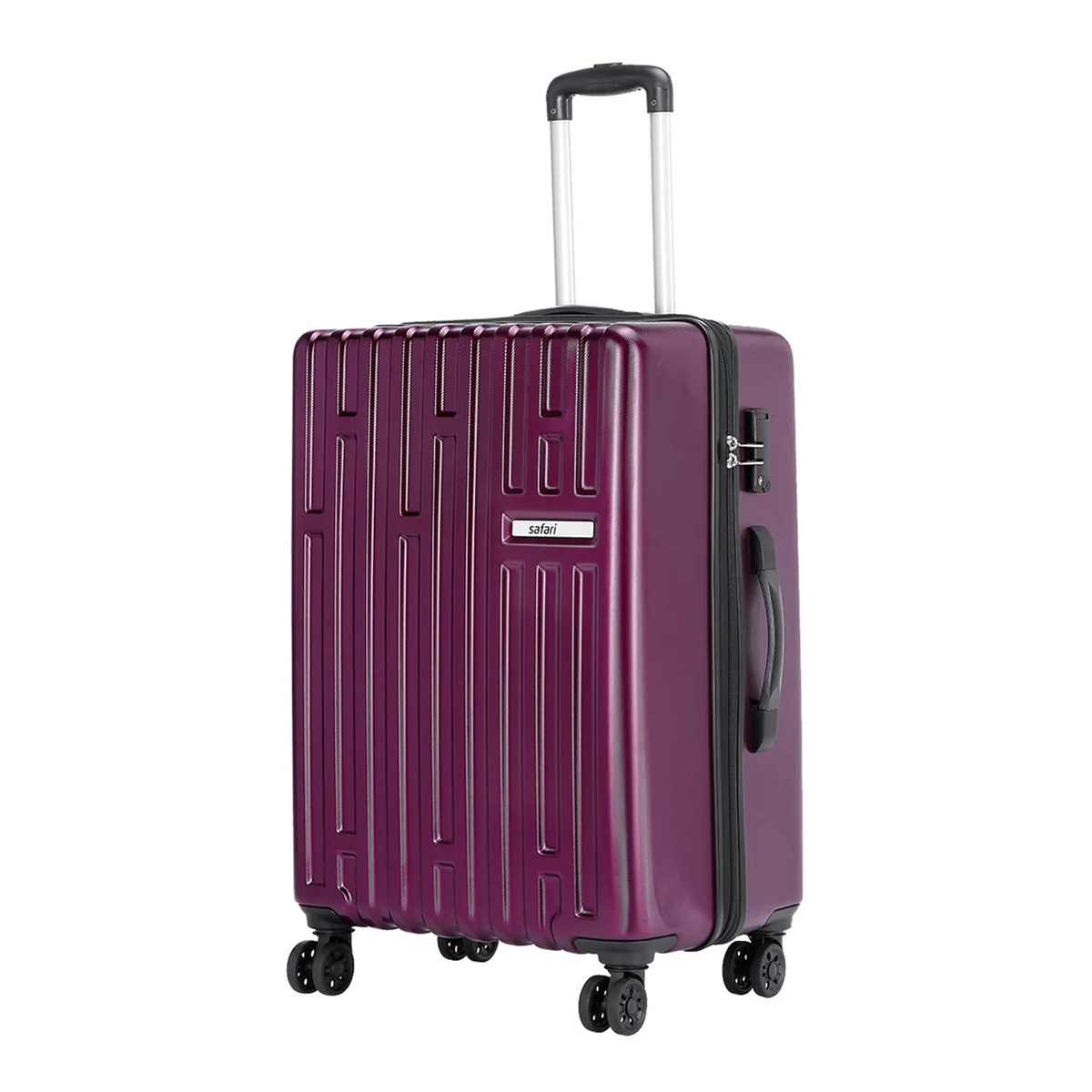 Safari 4Wheel Hard Trolley Cargo Neo 71cm Purple