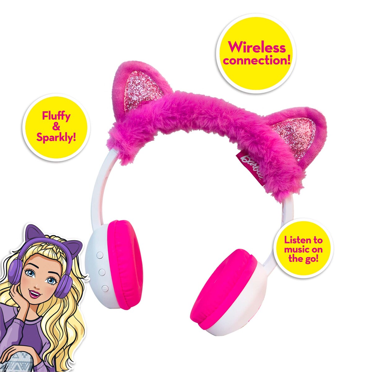 Barbie Wireless Headphones, 202112