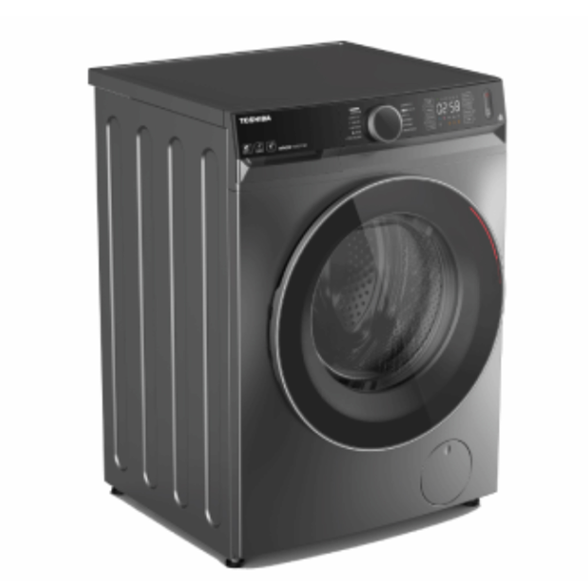 Toshiba Front Load Washer & Dryer, 12/8 kg, 1400 RPM, Morandi Grey 