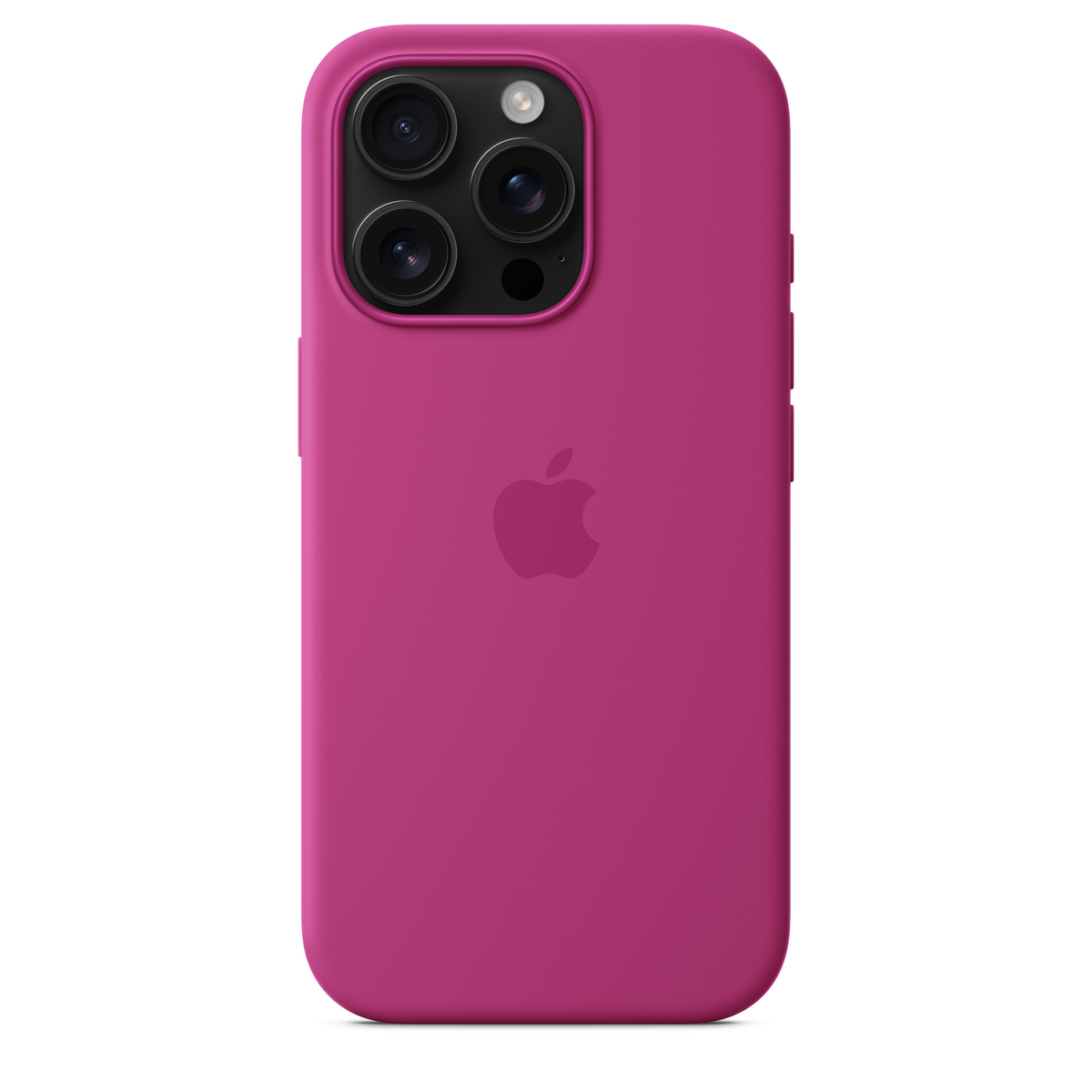 Apple iPhone 16 Pro Silicone Case with MagSafe, Fuchsia, MYYN3ZM/A