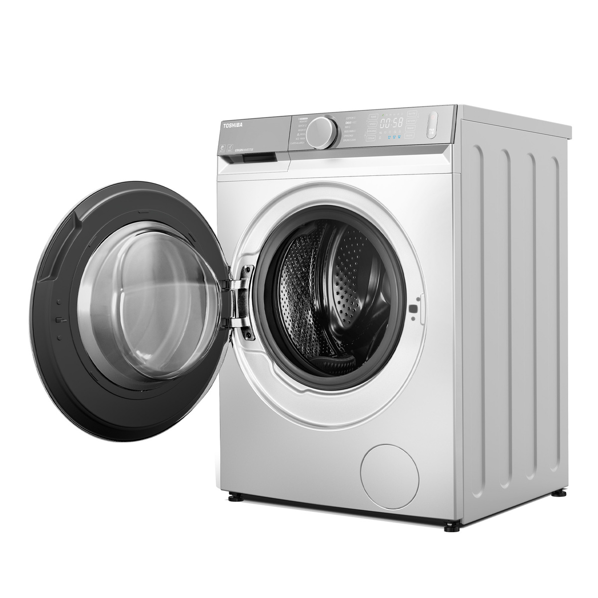 Toshiba Front Load Washer and Dryer, 12/8 kg, 1400 RPM, TWD-BM130GF4B(WS)