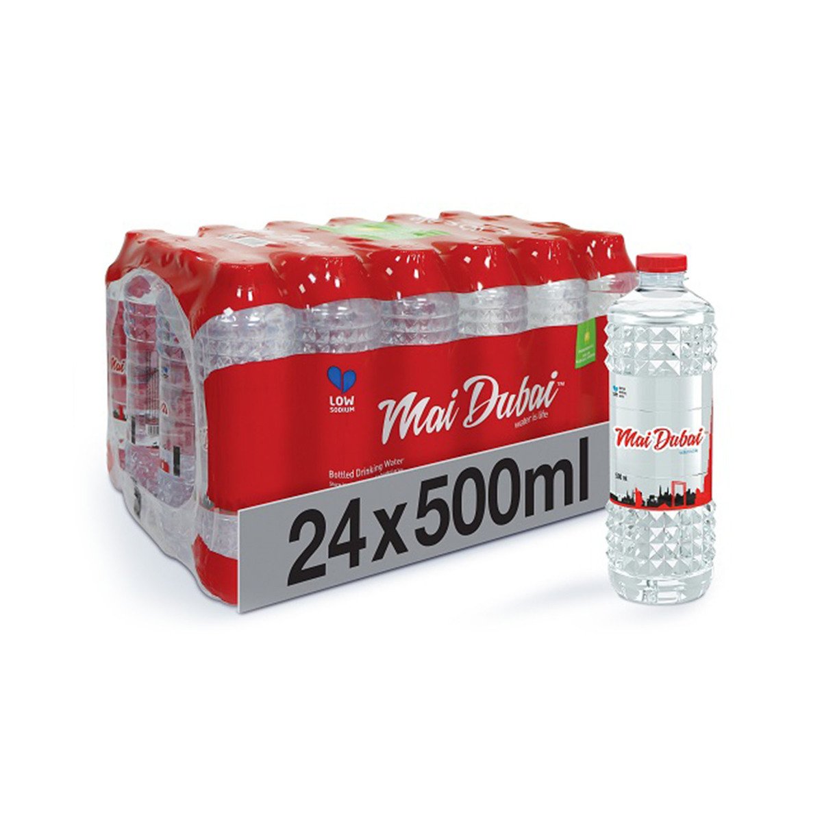 Mai Dubai Bottled Drinking Water 12 x 500 ml