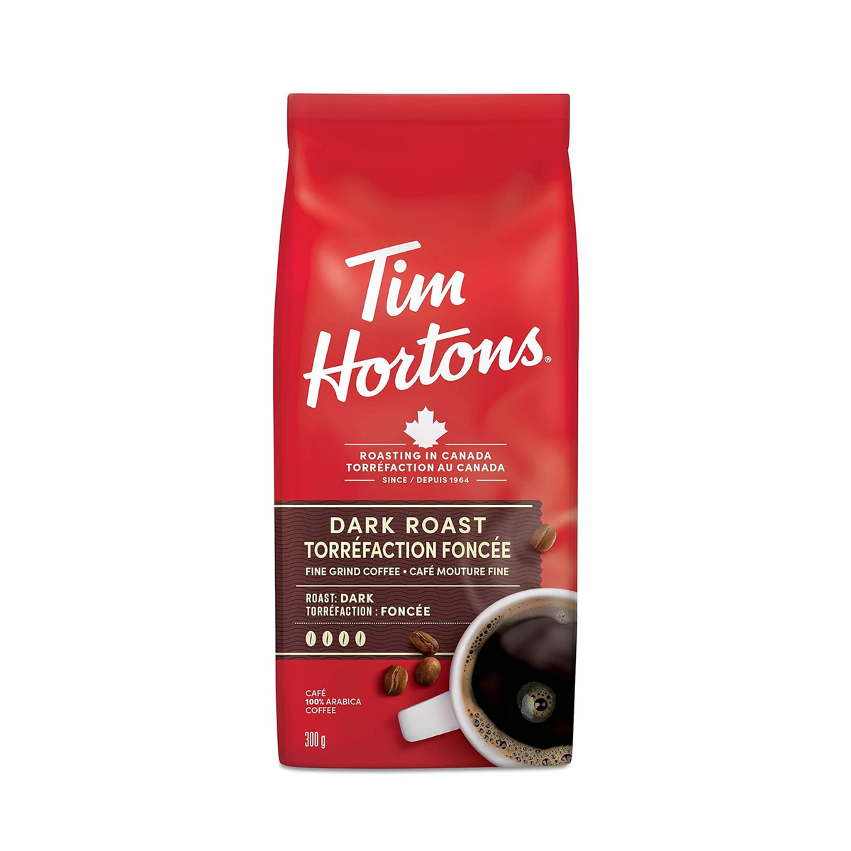 Tim Hortons Dark Roast Coffee 300 g