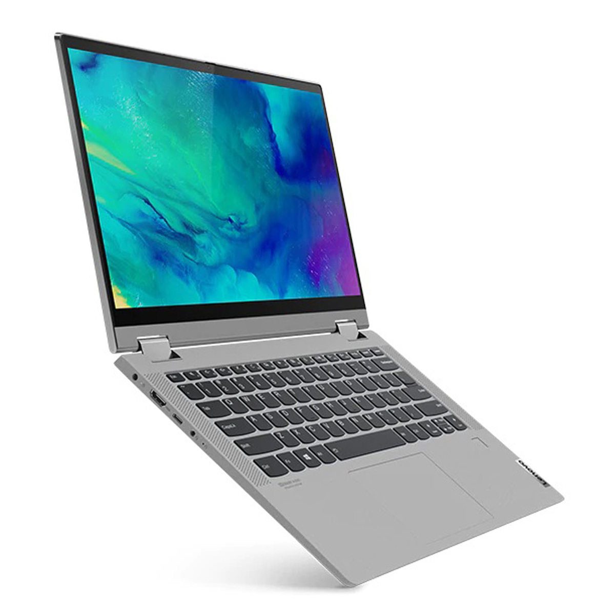 Lenovo Flex 5 82HS01B8AX 2-in-1 Laptop-Intel Core i7-1165G7,16GB RAM,512GB SSD, Integrated Intel Iris Xe Graphics Windows11,14inch FHD,Grey,Arabic/English Keyboard