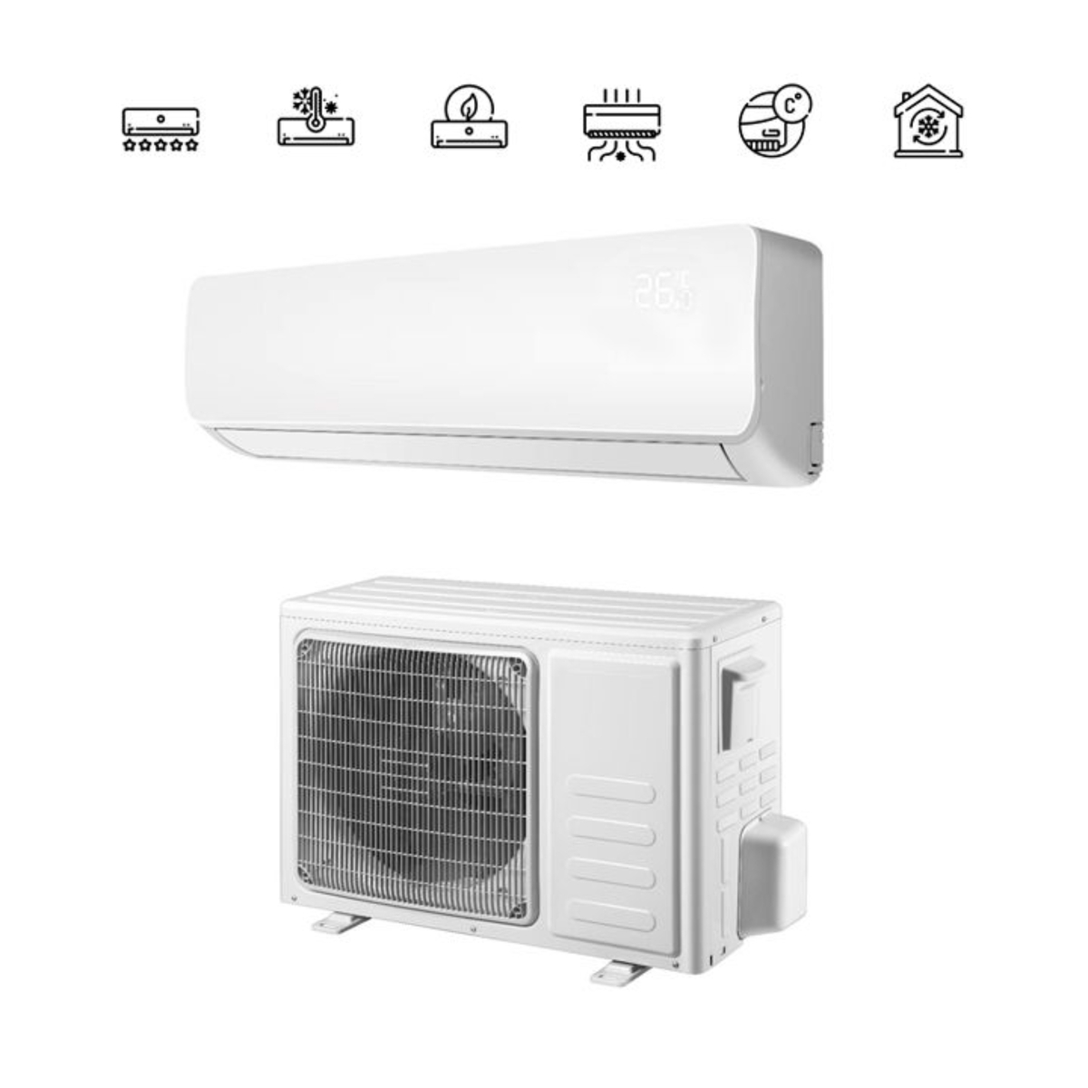 Oscar Split Air Conditioner, OS24SHR410 BTU22800