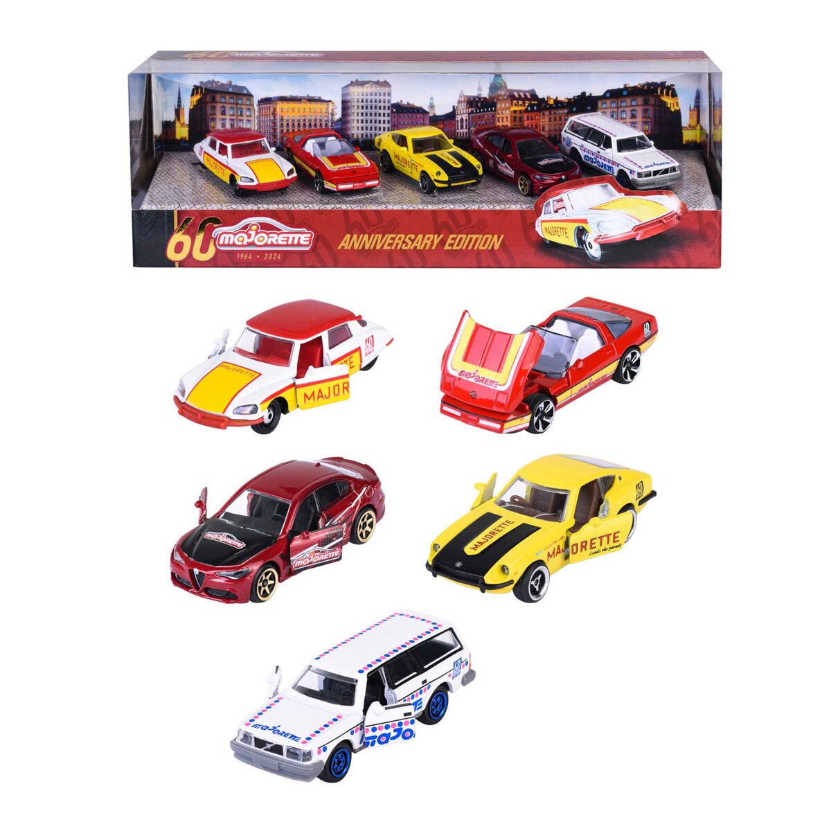 Majorette Anniversary Editon Die-Cast Gift Set, 212054101