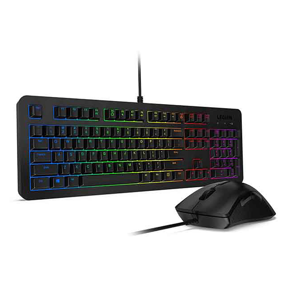 Lenovo Legion KM300 RGB Gaming Keyboard & Mouse Combo, Black, GX30Z21582