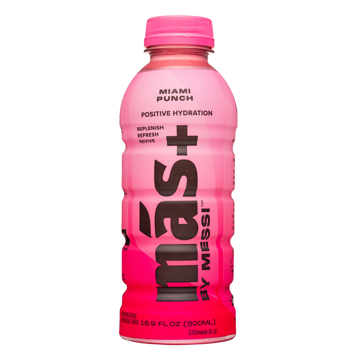 Mas+ By Messi Miami Punch Hydration Beverage 500 ml