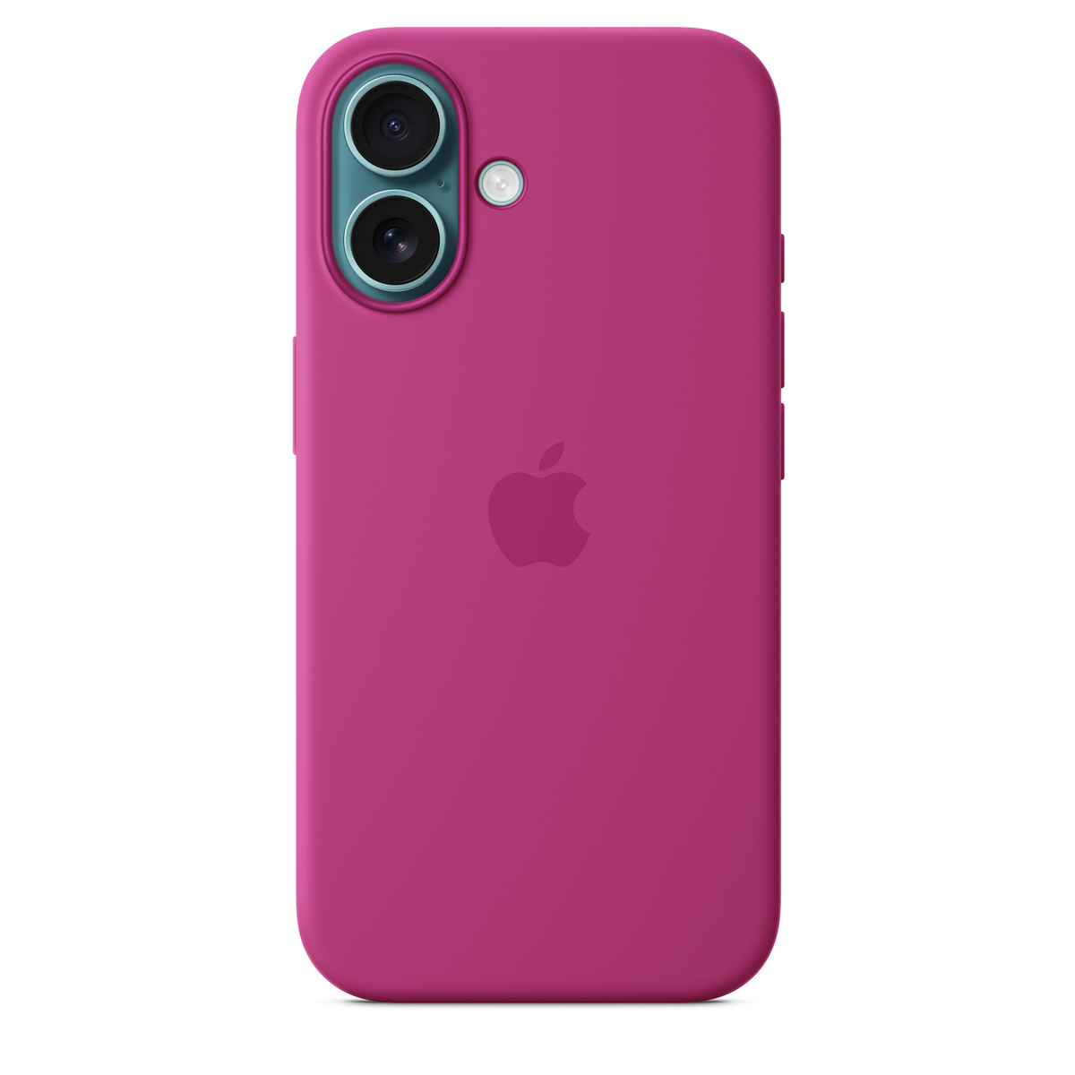 Apple iPhone 16 Silicone Case with MagSafe, Fuchsia, MYY53ZM/A