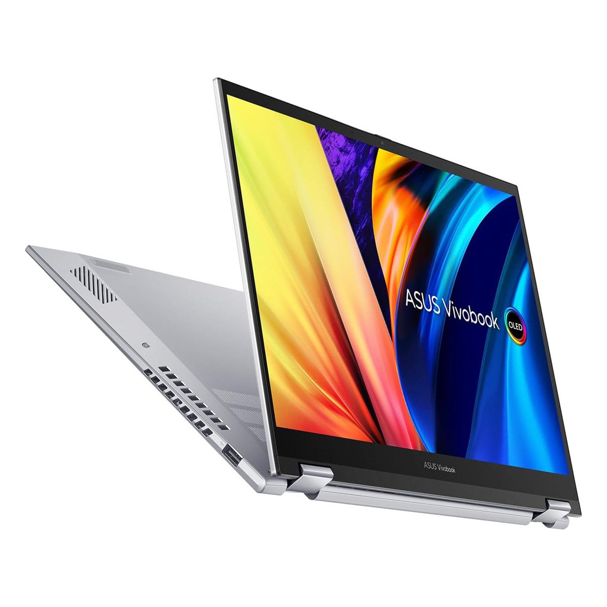 Asus Vivobook S 14 Flip Notebook, 14" WUXGA Display, Intel Core i5-12500H, 8 GB RAM, 512 GB SSD, Windows 11 Home, Cool Silver, TP3402ZA-LZ058W