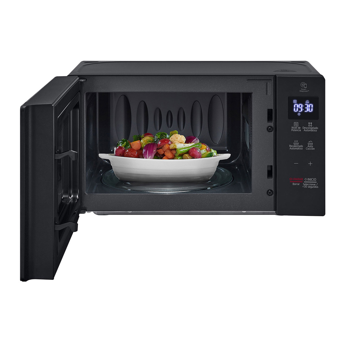 LG NeoChef Microwave Oven, 20 L, Black, MS2032GAS