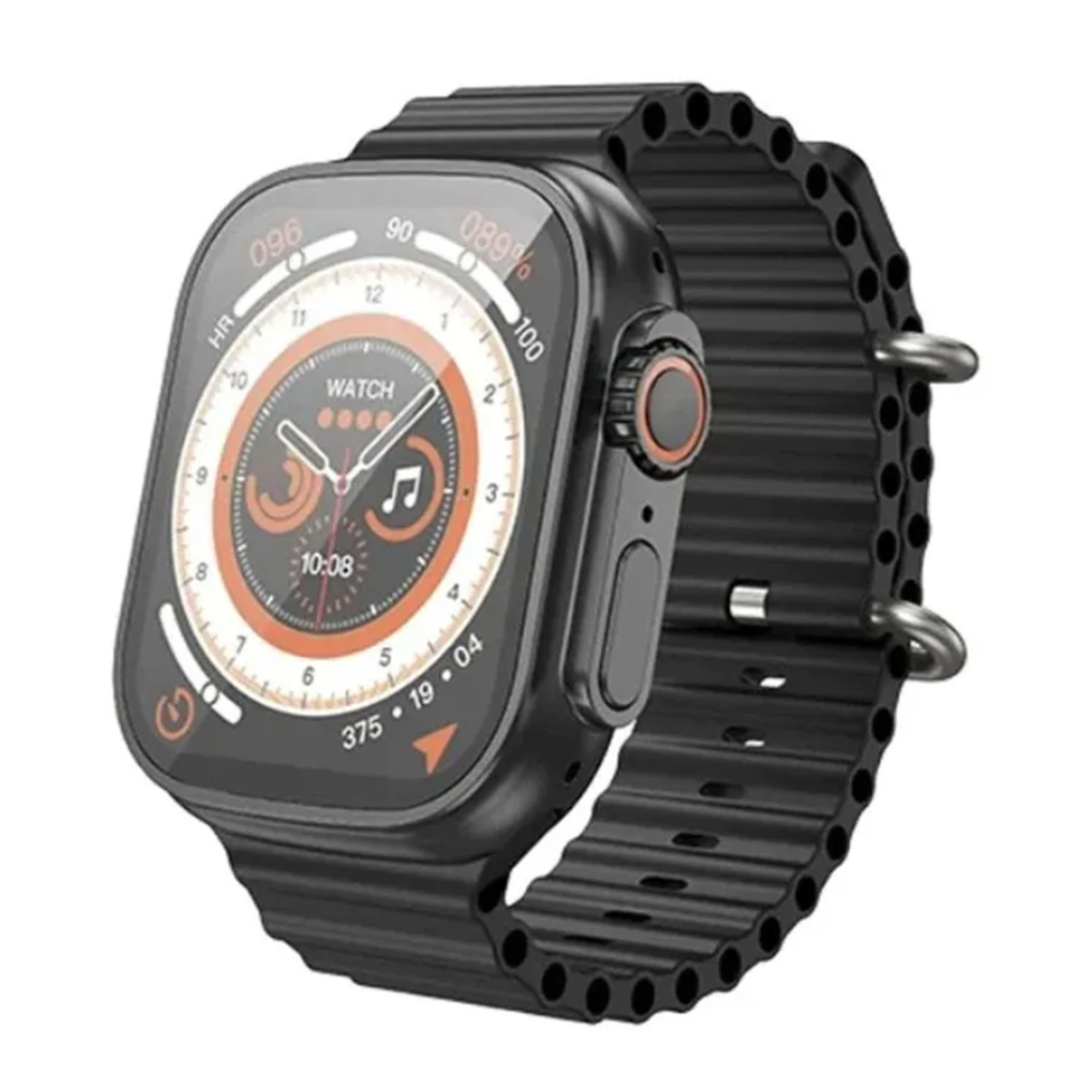 Hoco Y12 Ultra Smart Sports Watch (Call Version), 49 mm, Black