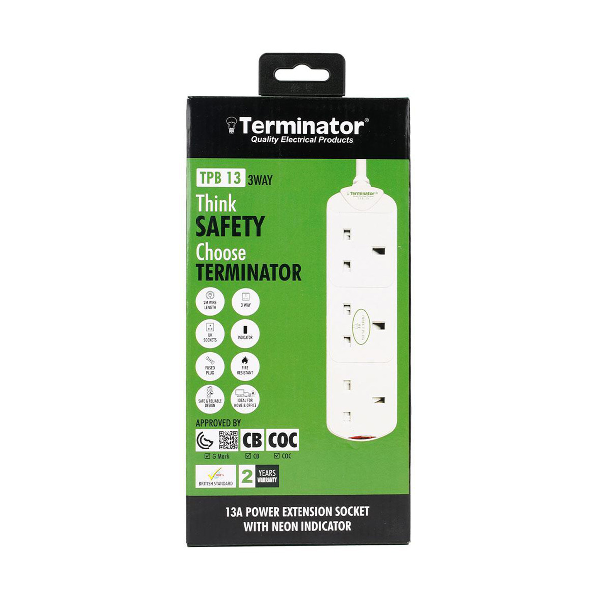 Terminator 3 Way Extension TPB13 2 Meter