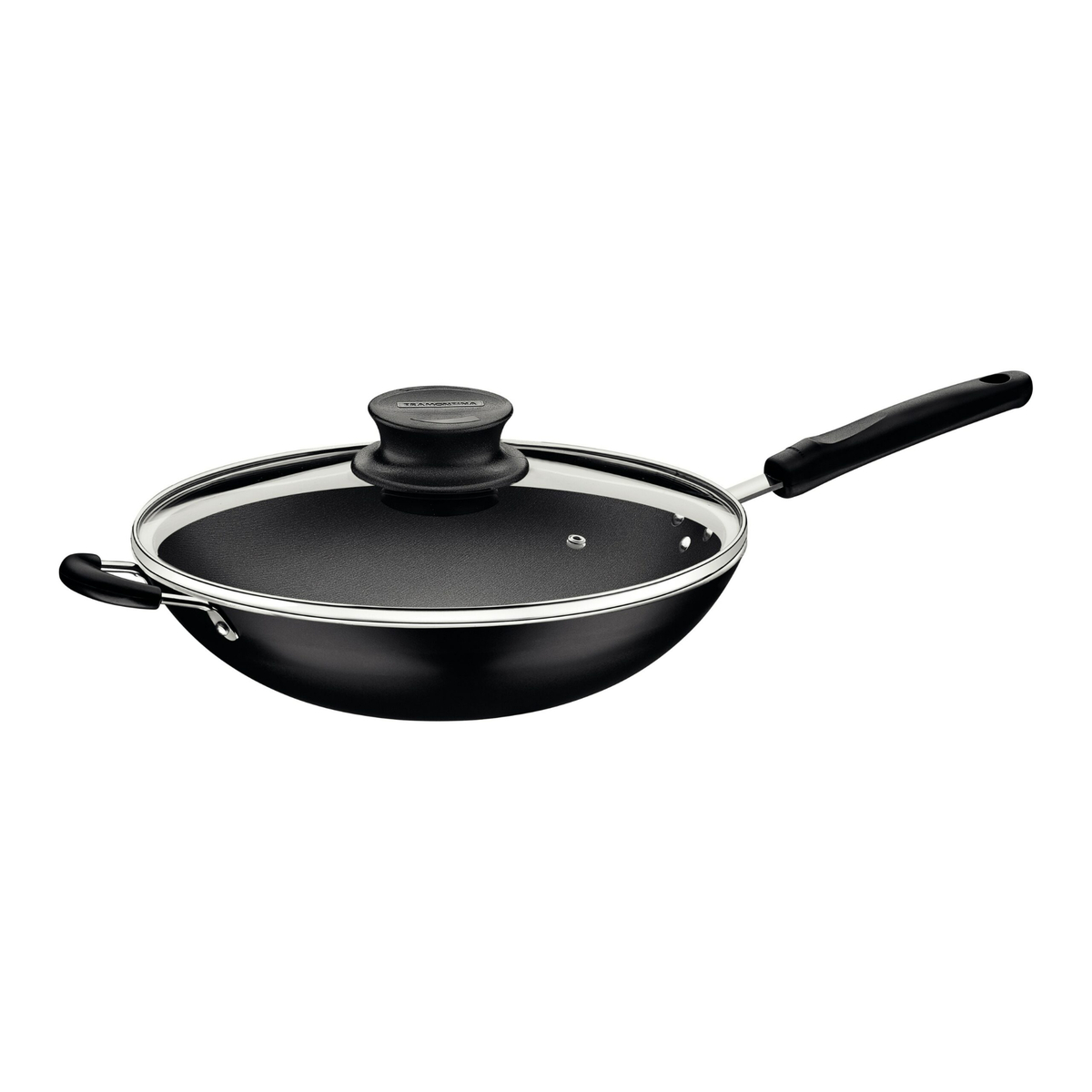 Tramontina Loreto Graphite Aluminum Non-Stick Wok Pan, 32 cm, 27815975