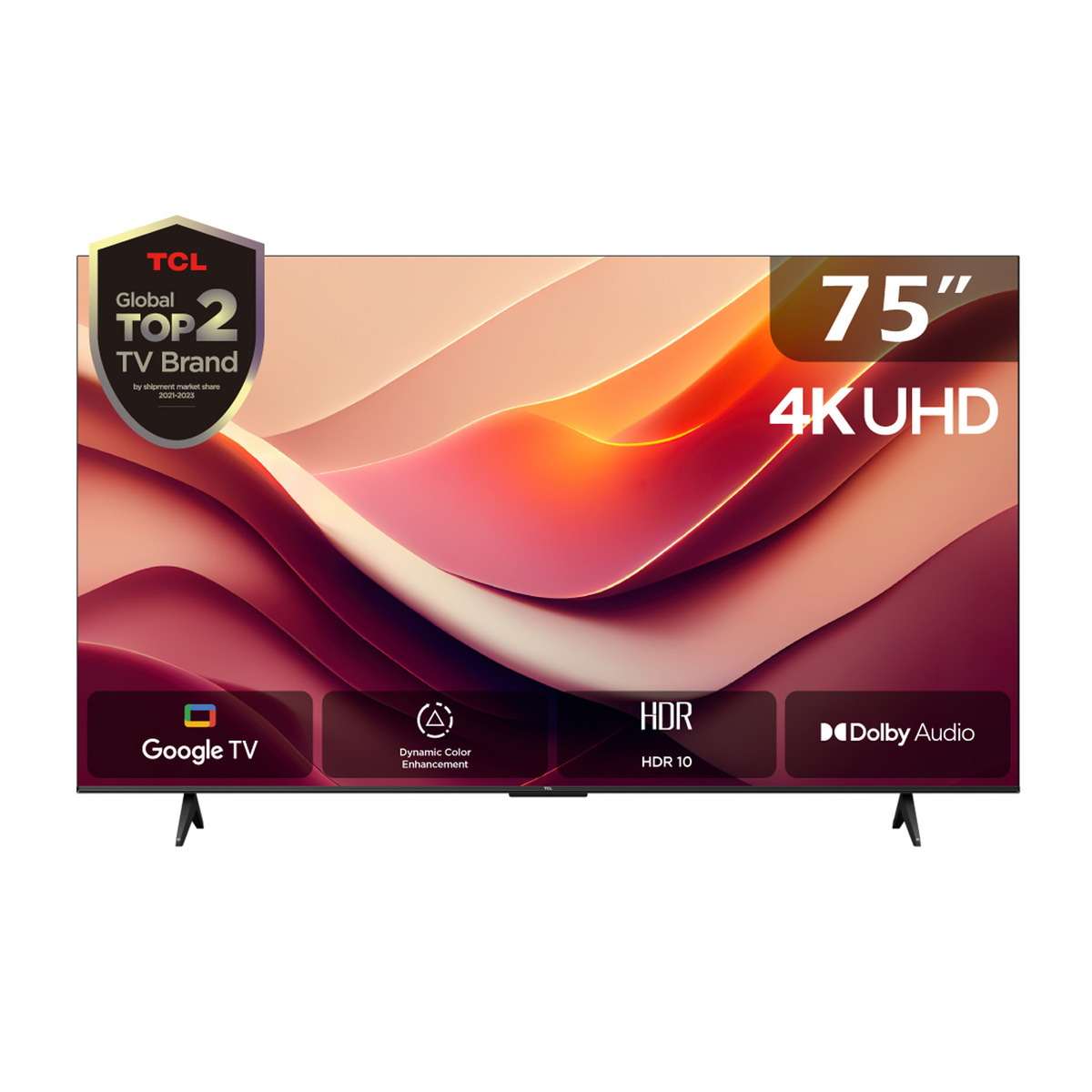 TCL 75 Inch 4K-Google Smart LED TV - 75P69B