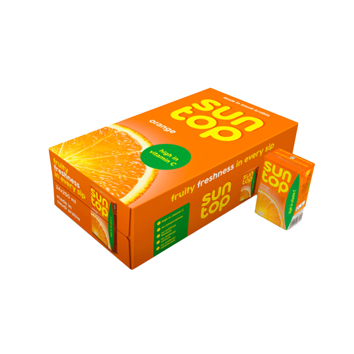 Suntop Orange Fruit Drink 6 x 250 ml