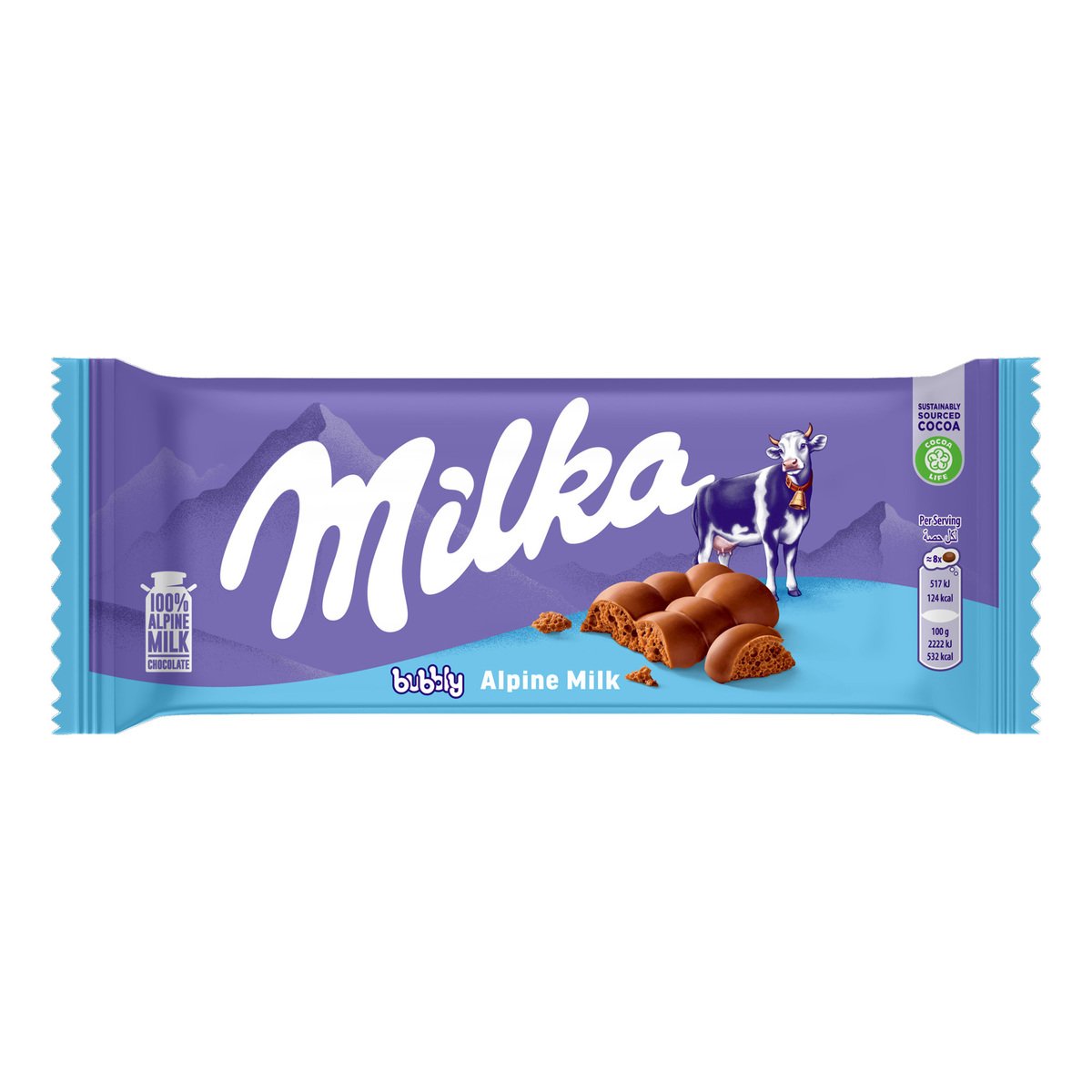 Milka Chocolate Bubbly 93 g