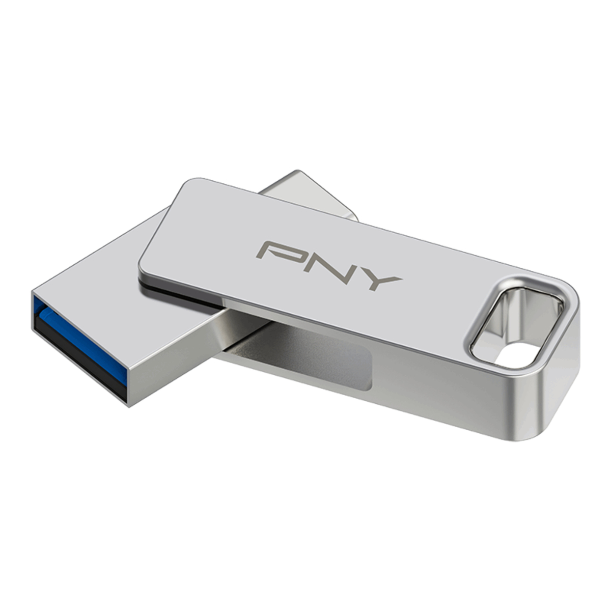 PNY Duo Link USB 3.2 Type-C Dual Flash Drive, 64GB