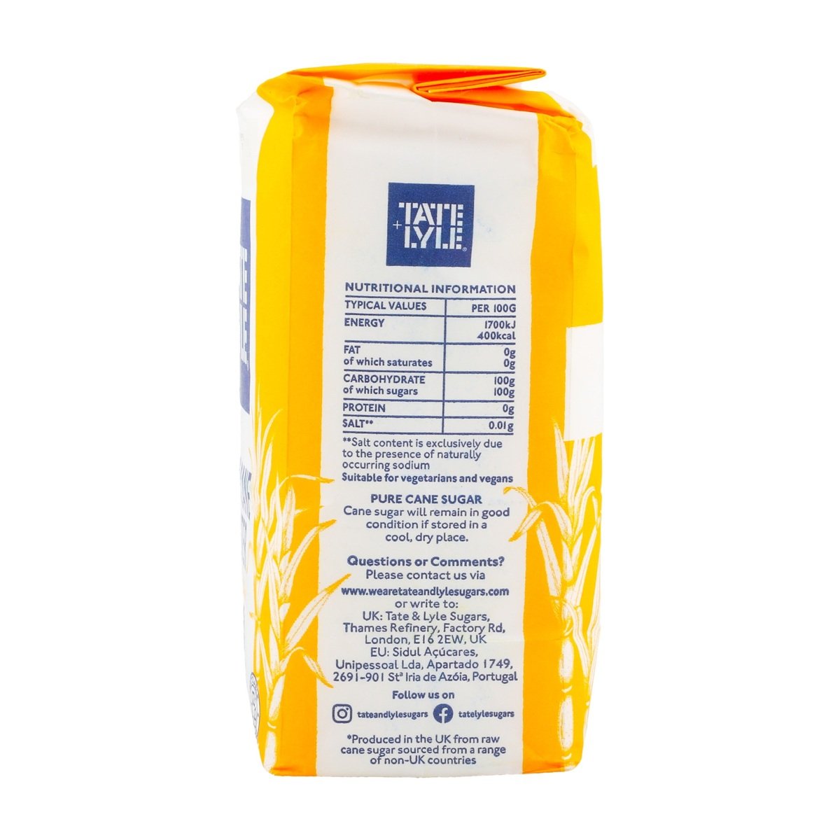 Tate Lyle Pure Cane Caster Sugar 500 g