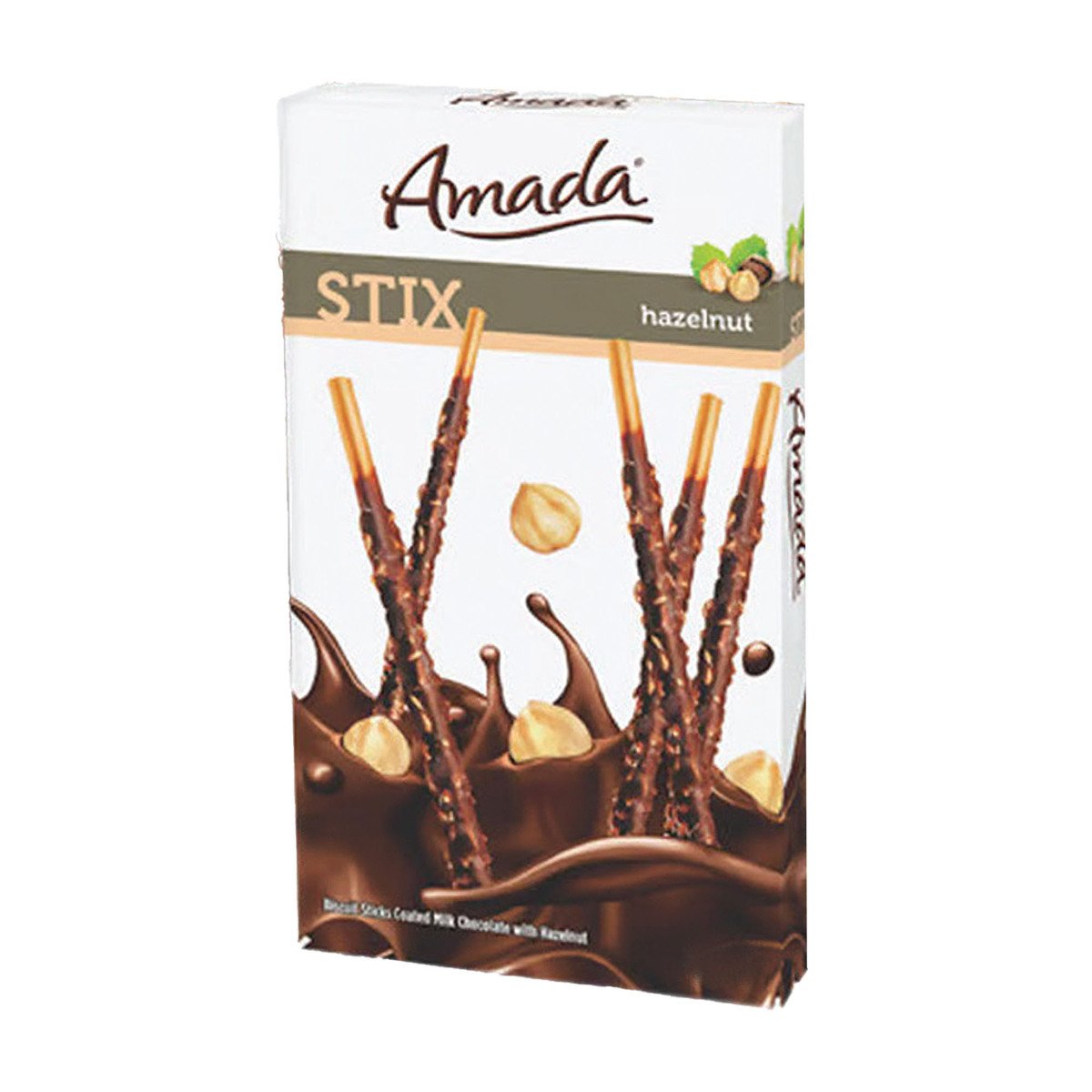 Amada Hazelnut Stick Value Pack 4 x 40 g