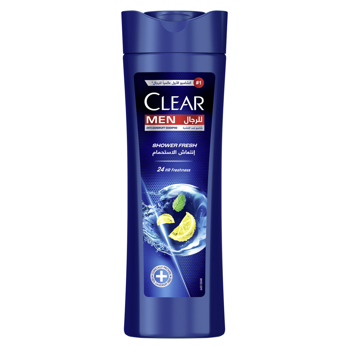 Clear Shower Fresh Anti-Dandruff Shampoo For Men 400 ml