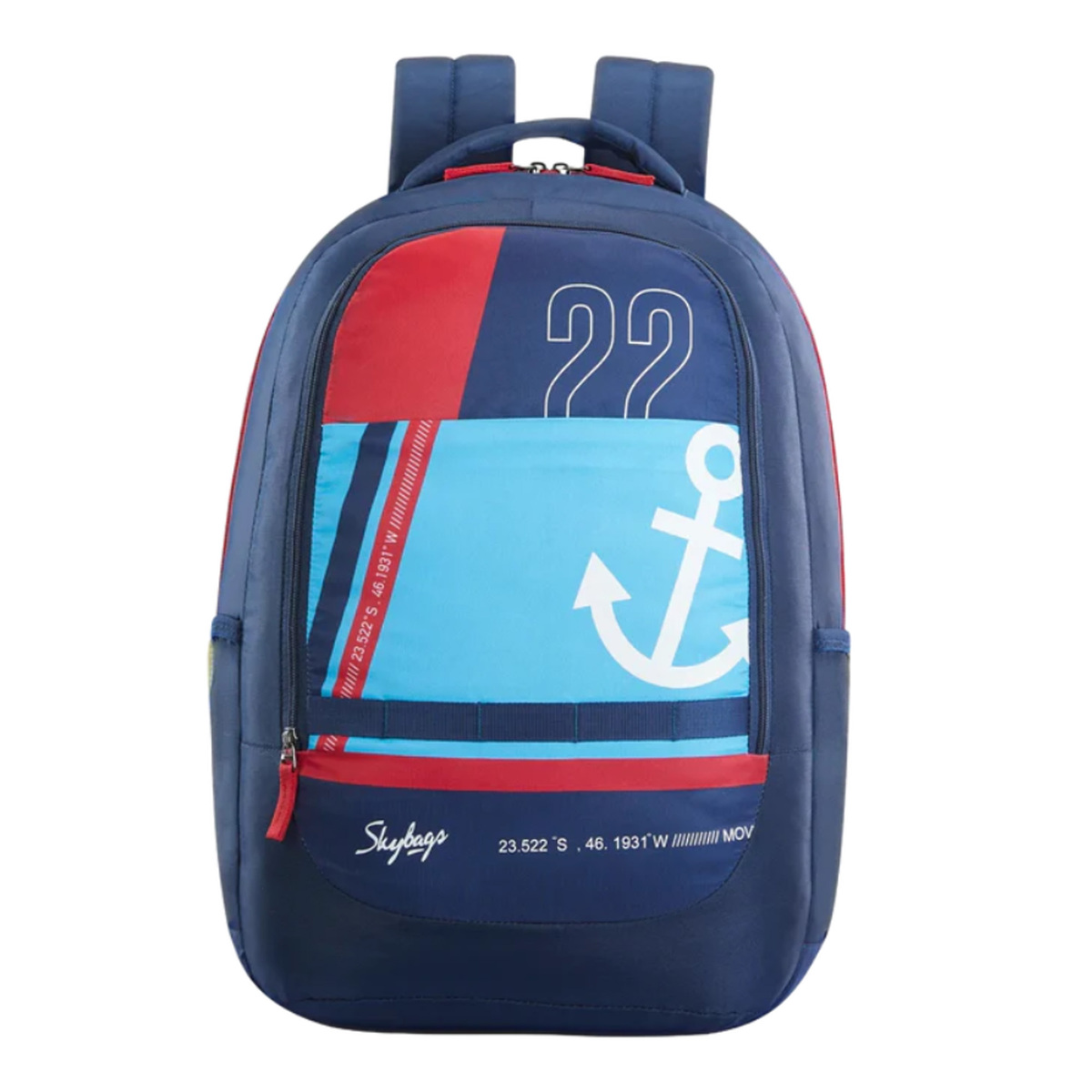 Skybags School Backpack BFF1 18.5" Blue