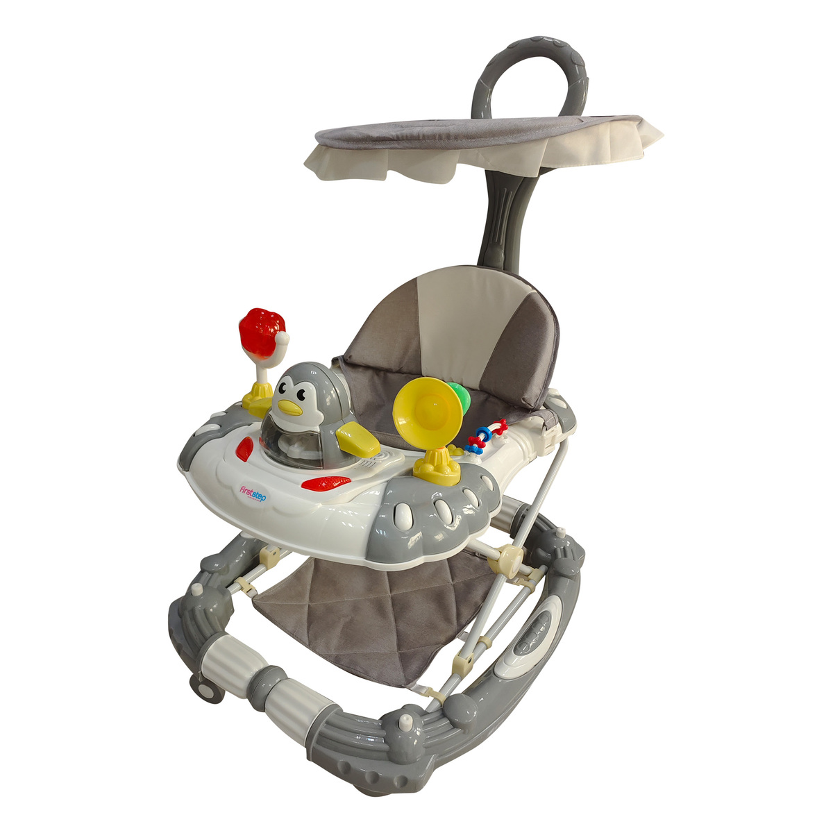 First Step Baby Walker 618-5 A24 Grey