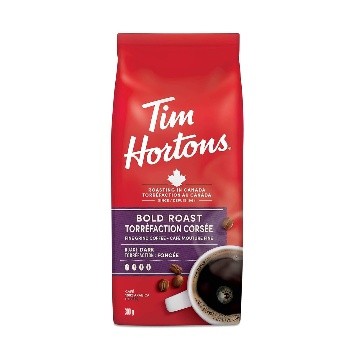 Tim Hortons Bold Roast Coffee 300 g