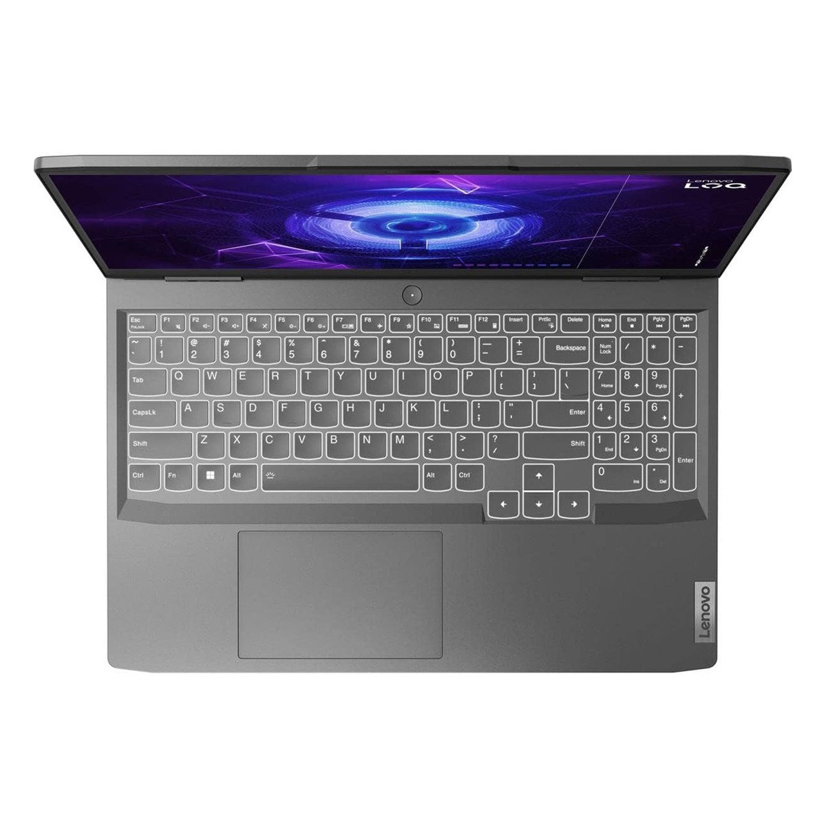 Lenovo LOQ Gaming Laptop, 15.6" FHD Display, Intel Core i5-13420H, 2 x 8 GB RAM, 512 GB SSD, NVIDIA GeForce RTX 2050, Windows 11 Home, Storm Grey, LOQ 15IRH8