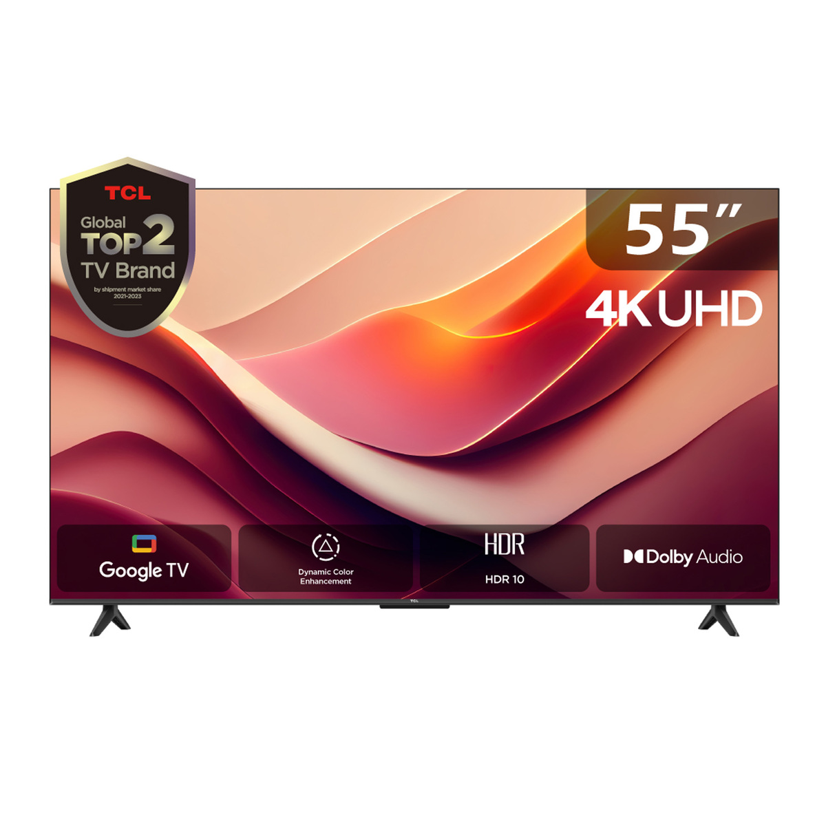 TCL 55 Inch 4K-Google Smart LED TV - 55P69B