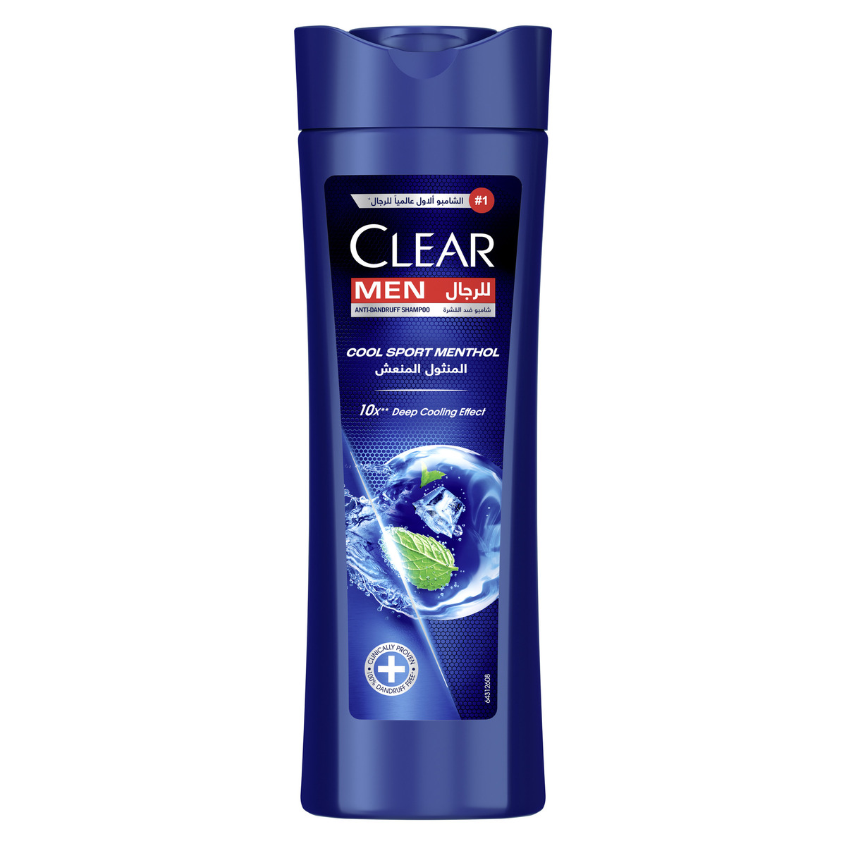 Clear Cool Sport Menthol Anti-Dandruff Shampoo For Men 400 ml