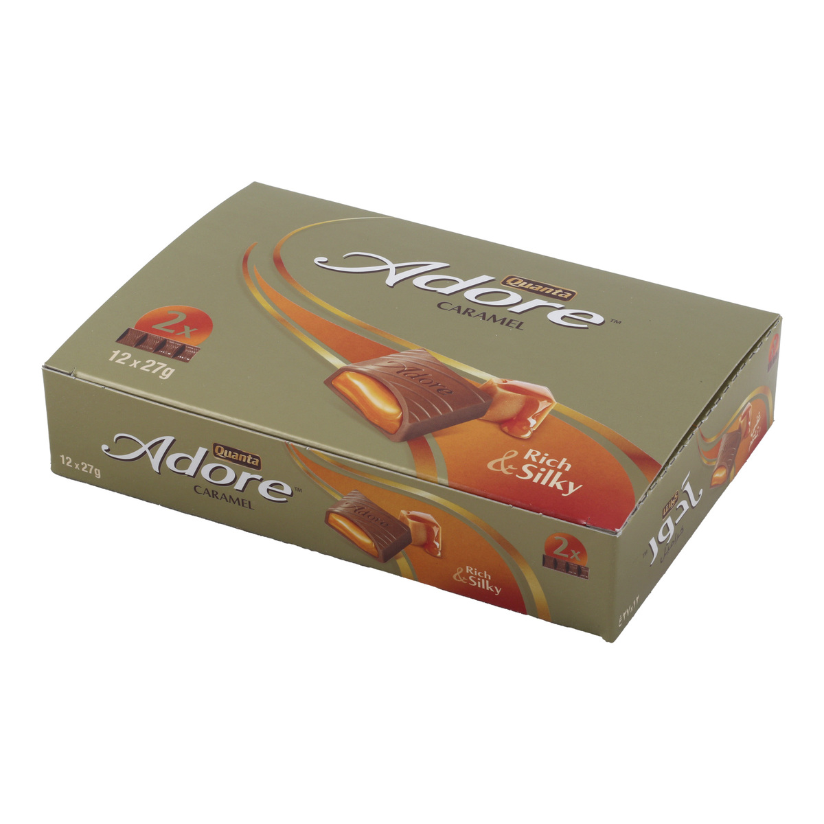 Quanta Adore Caramel Chocolate 12 x 27 g