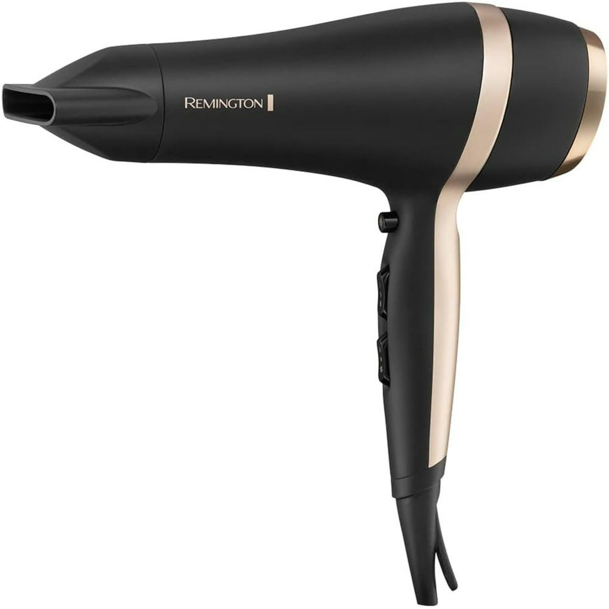 Remington Salon Smooth Hair Dryer, 2100W, Black/Gold, RED6940GP