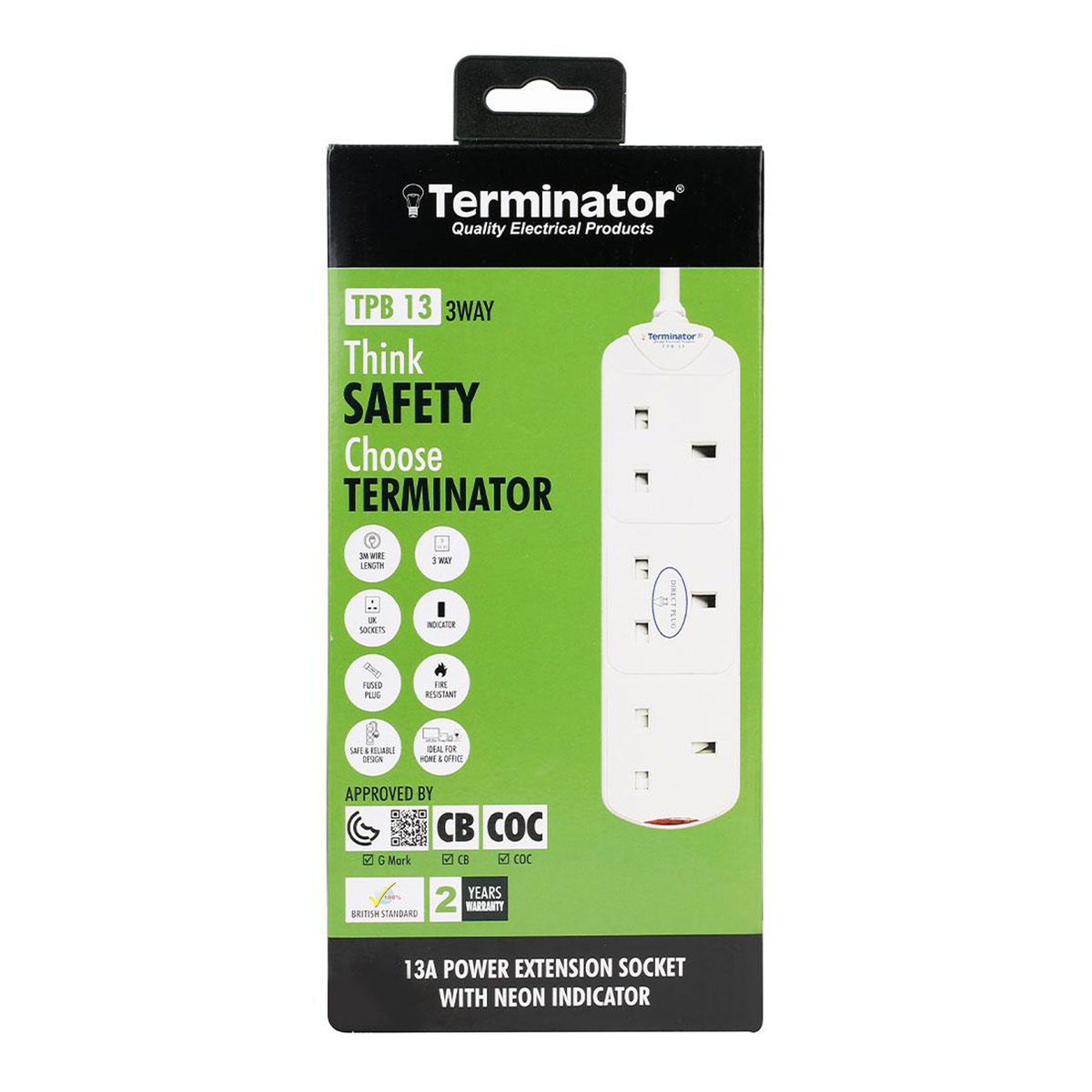 Terminator Extension 3 Way TPB 13 3 Meter