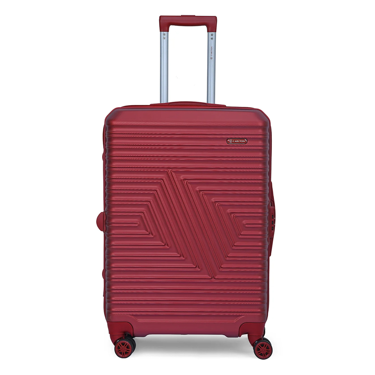 Carlton Crossline 4Wheel Hard Trolley 81cm Maroon