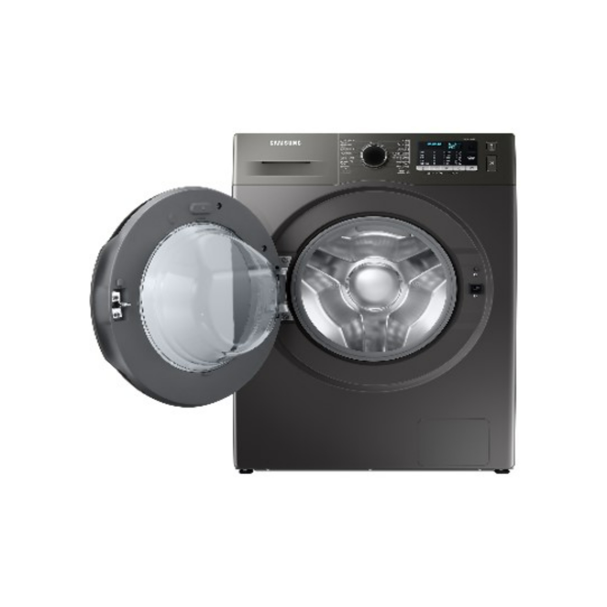 Samsung Front Load Washer & Dryer, 8/6Kg, Inox, WD80TA046BX/GM