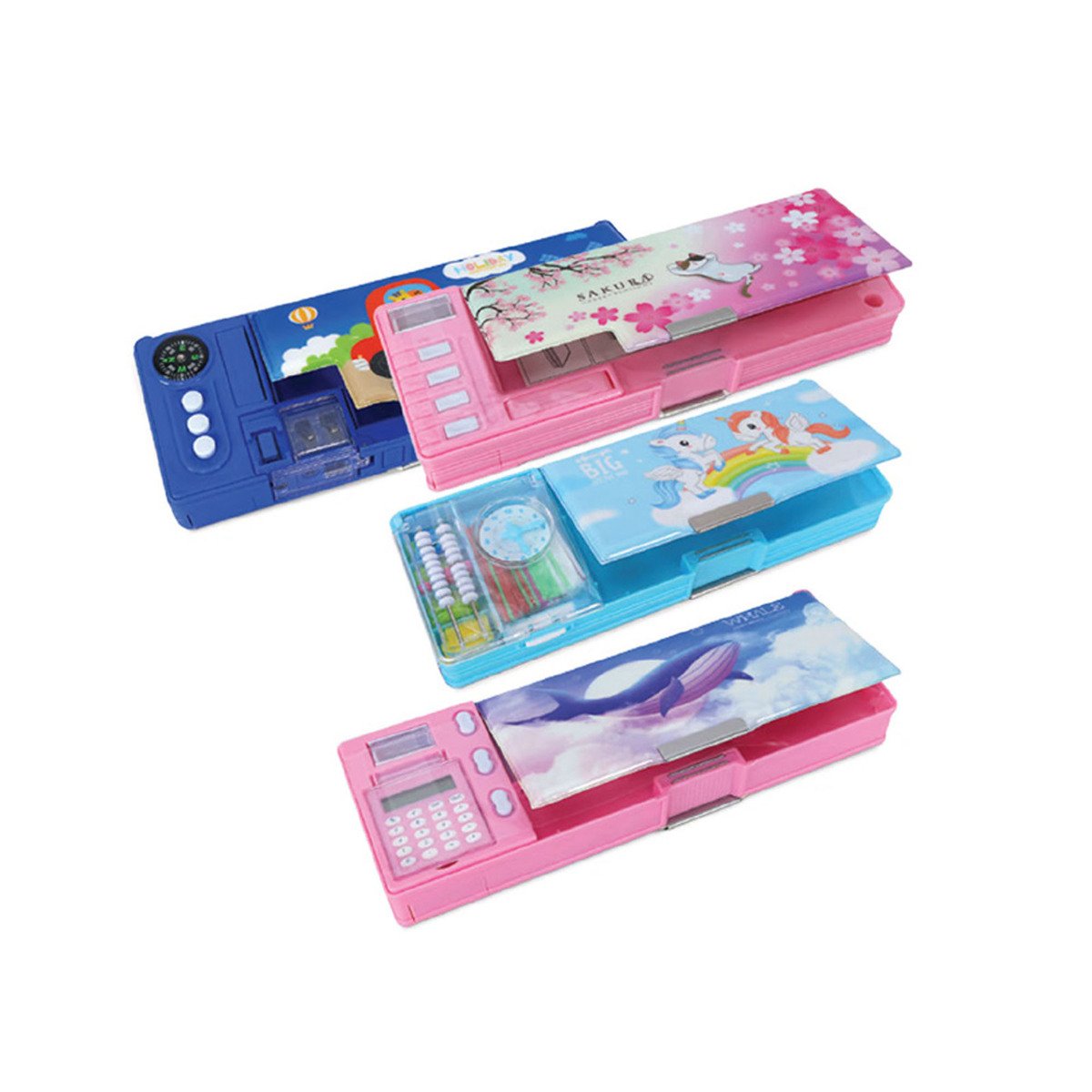 Guanyi Magnetic Pencil Box 35287 Assorted Per Pc