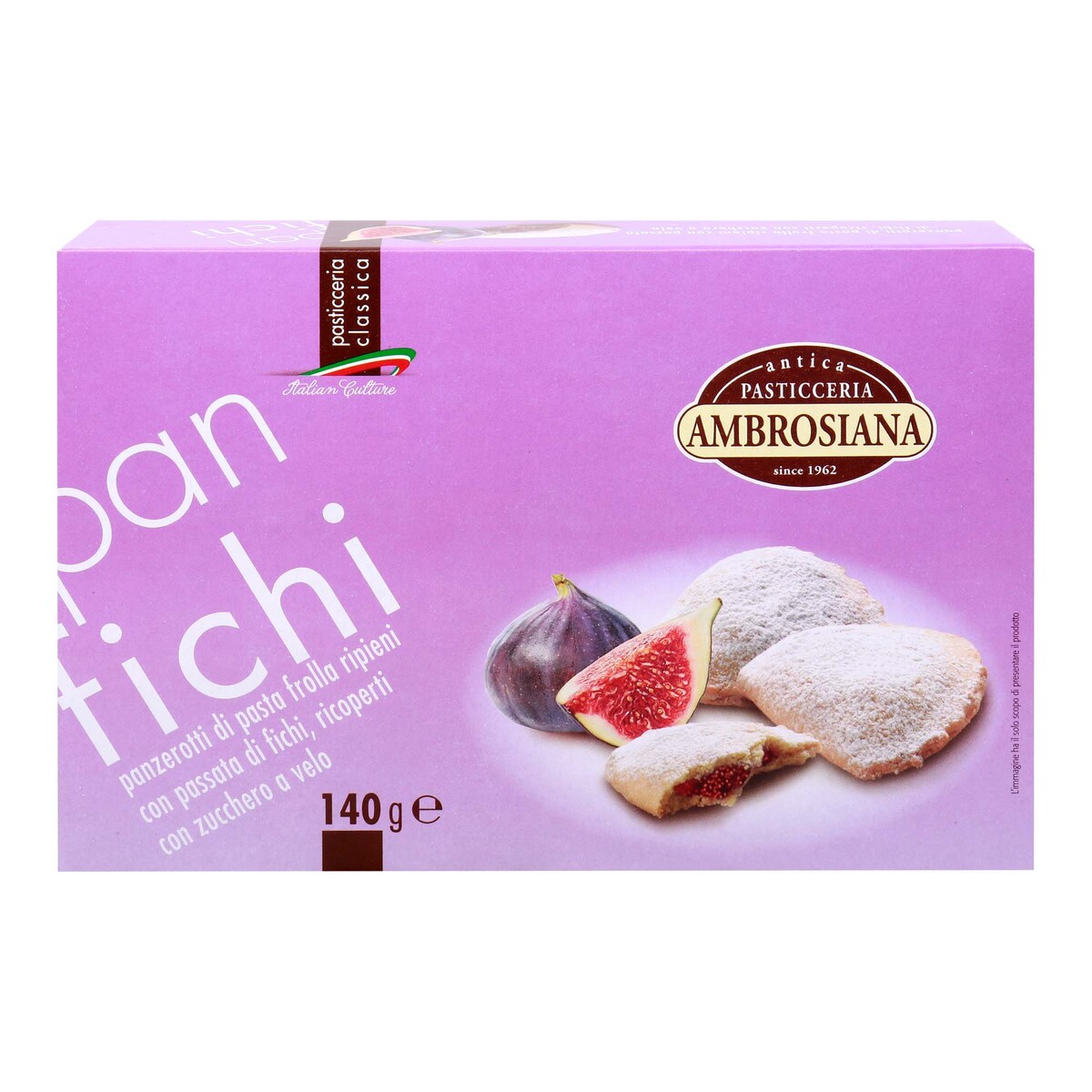 Ambrosiana Pan Fichi Pastry 140 g