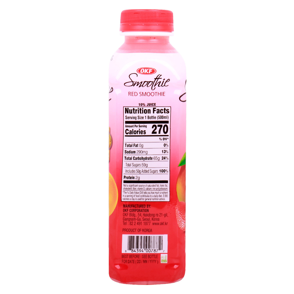 OKF Red Smoothie Drink 500 ml