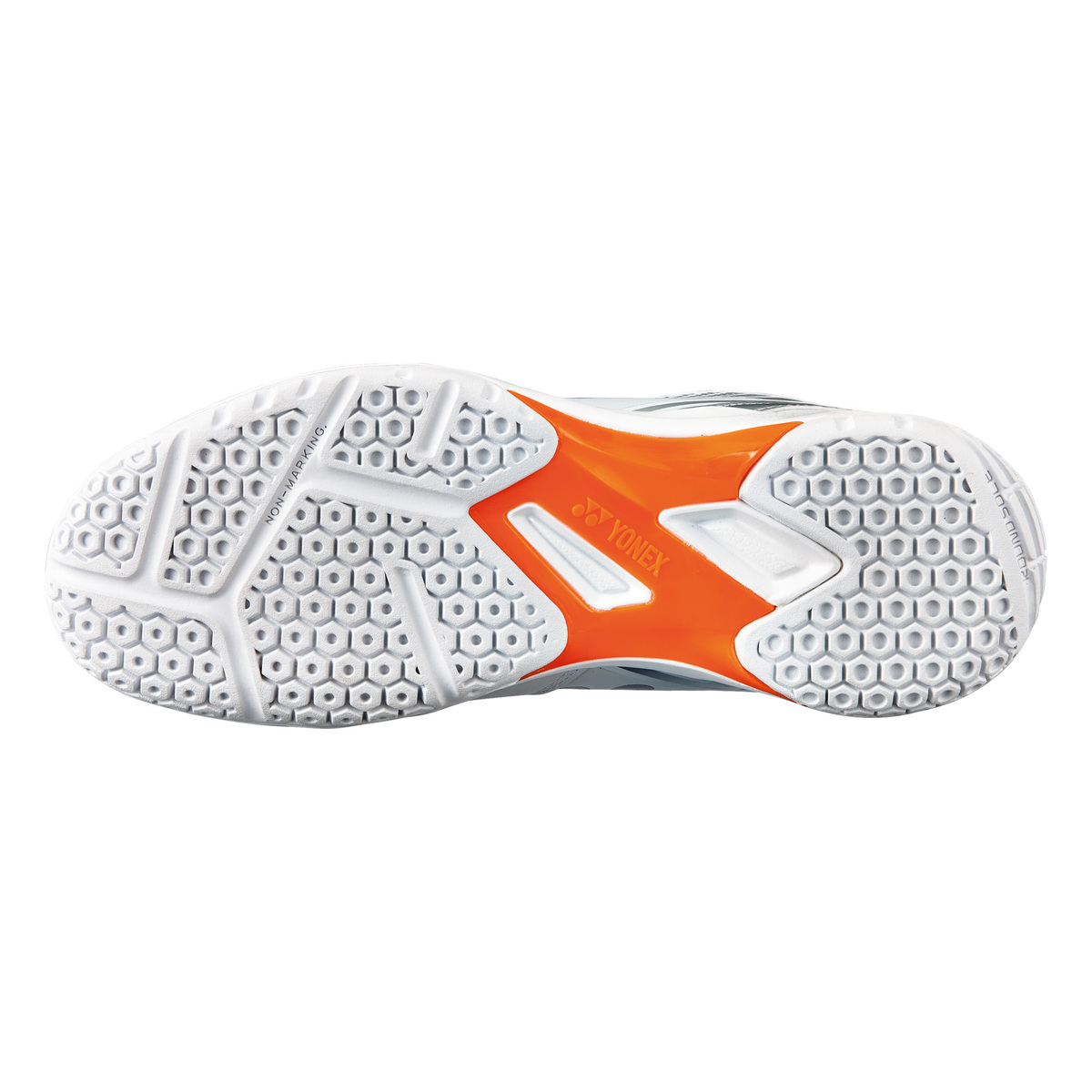 Yonex Power Cushion 65 X Mens Badminton Shoes, SHB65X3EX, White/Orange, 40 EU