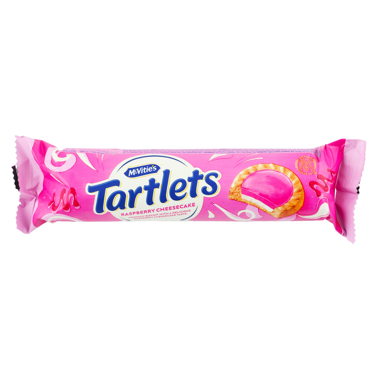 McVities Tartlets Biscuits Raspberry Cheesecake 100 g