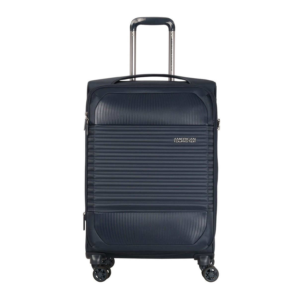 American Tourister Fornax Spinner Soft Trolley  with TSA Combination Lock, 77  cm, Ensign Blue