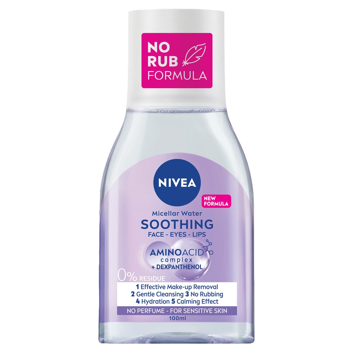 Nivea Micellar Water Soothing Makeup Remover 100 ml