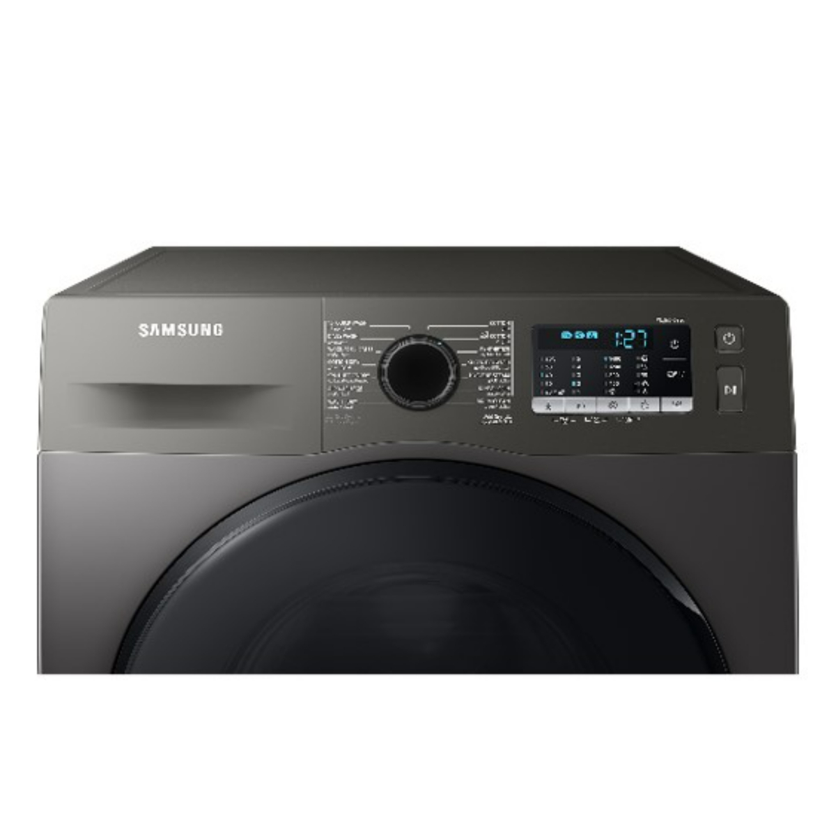 Samsung Front Load Washer & Dryer, 8/6Kg, Inox, WD80TA046BX/GM