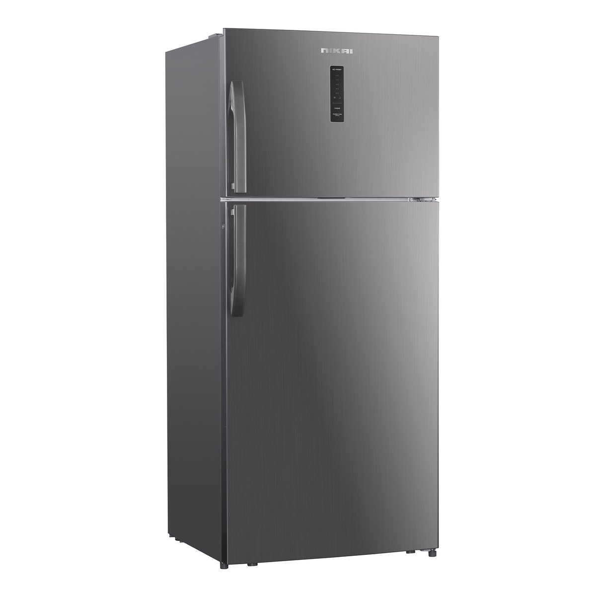 Nikai Double Door Refrigerator NRF700F 527 Litre Inox