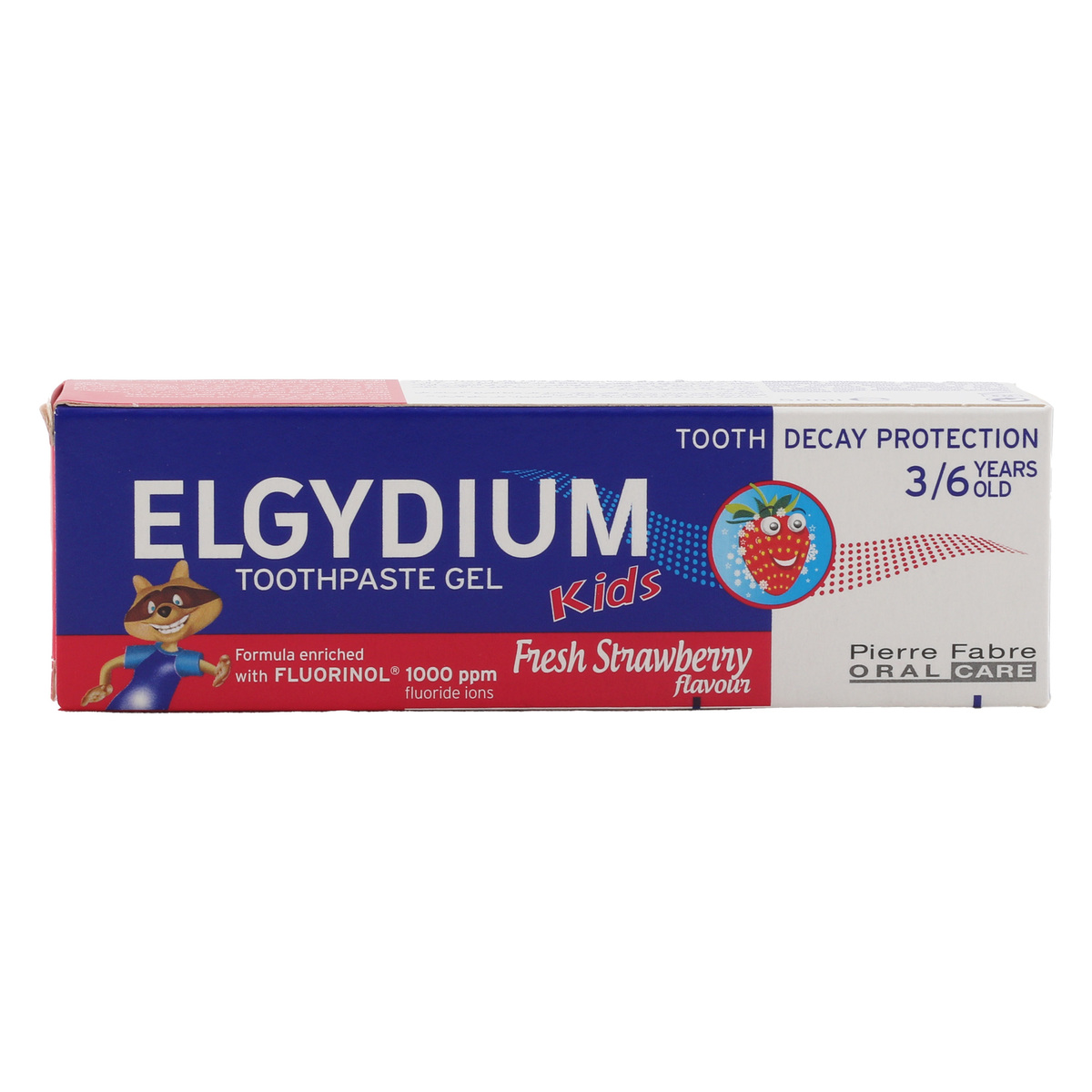 Elgydium Toothpaste Gel Fresh Strawberry For 3/6 Years Old 50 ml