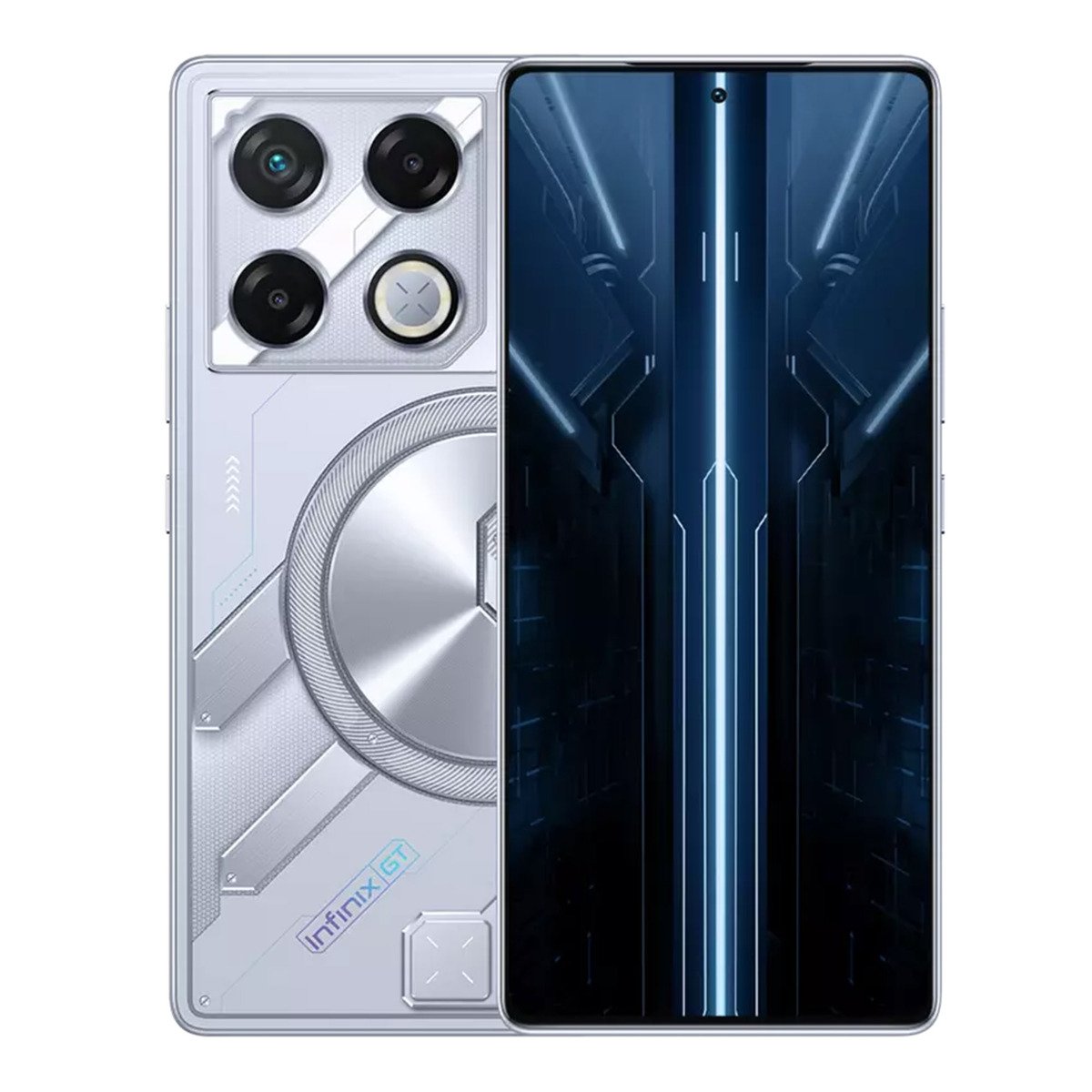 Infinix GT 20 Pro 5G Smartphone, 12 GB RAM, 256 GB Storage, Mecha Silver